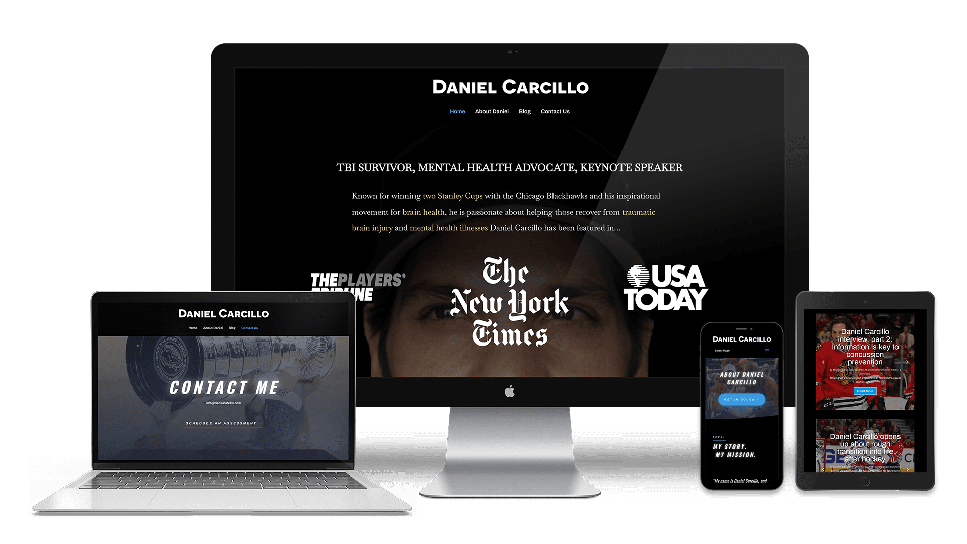 Daniel Carcillo Website