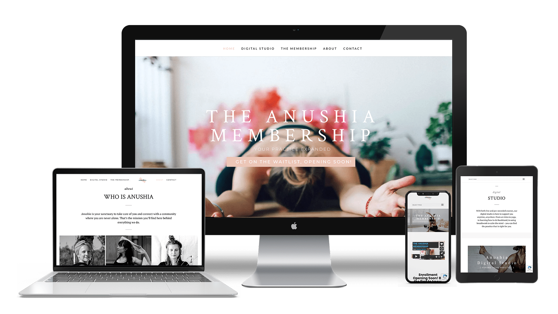 Anushia Website Anushia Website Design By Kozlo Digital