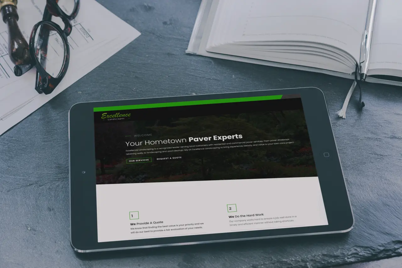 Excellence landscapes website https://excellencelandscapes.com/